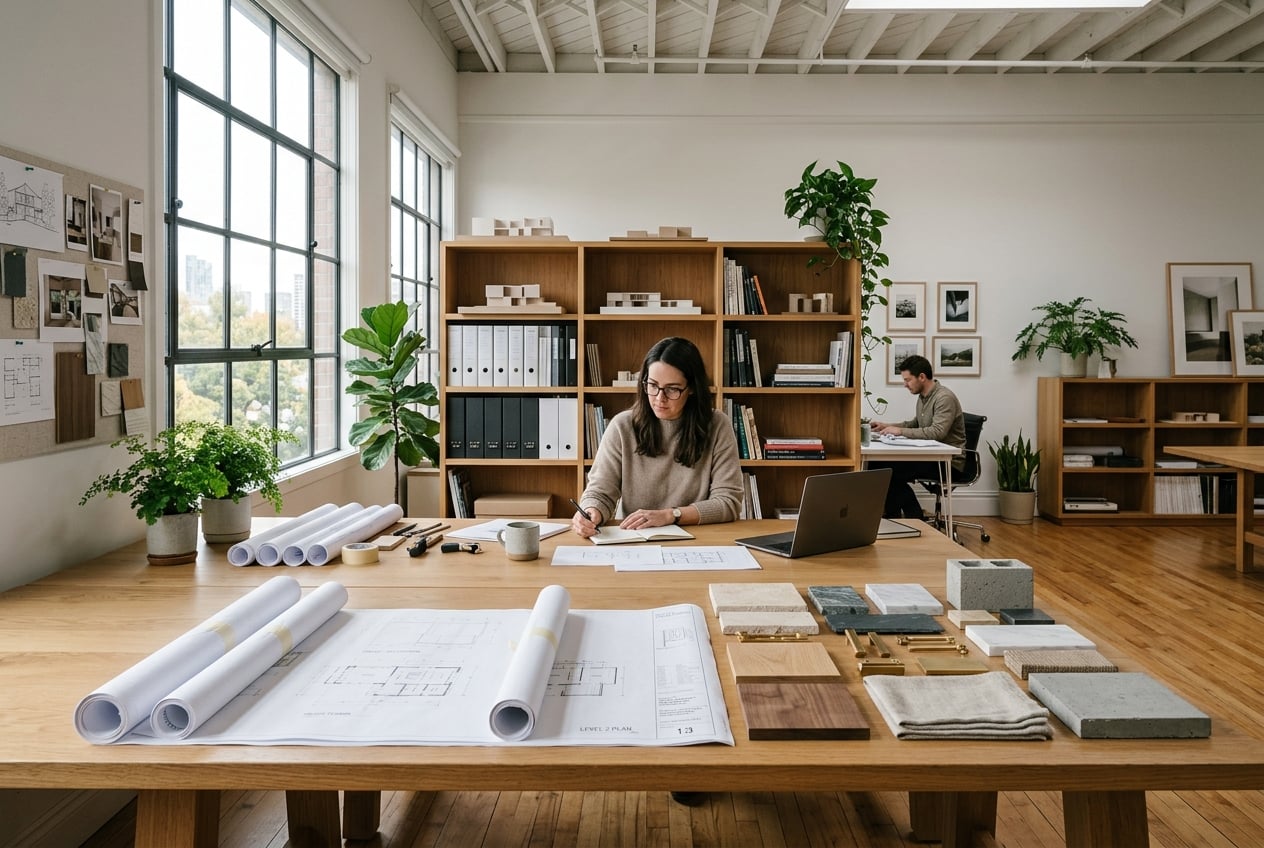 Malux design studio interior
